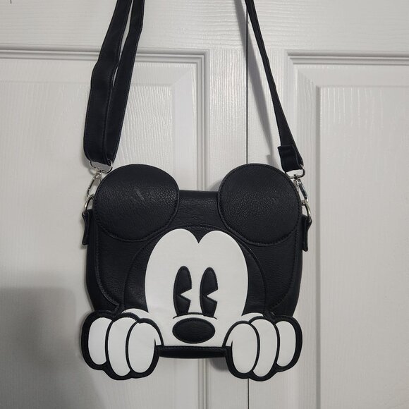 Loungefly Handbags - Loungefly Mickey Cute Crossbody Die-Cut BoxLunch Exclusive